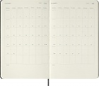 Kalendarz Inteligentny 2027 12M Moleskine Smart do Pióra Smart Pen rozmiar L (duży 13x21 cm) Tygodniowy Czarny Twarda oprawa (Moleskine Smart Planner 2027 Weekly 12-Month Large Black Hard Cover) - 8056999279349