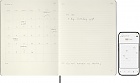 Kalendarz Inteligentny PRO 2027 12M Moleskine Smart do Pióra Smart Pen rozmiar XL (bardzo duży 19x25 cm) Wertykalny Tygodniowy Czarny Twarda oprawa (Moleskine Smart Planner 2027 Vertical Weekly 12-Month Large Black Hard Cover) - 8056999279332