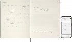 Kalendarz Inteligentny PRO 2027 12M Moleskine Smart do Pióra Smart Pen rozmiar XL (bardzo duży 19x25 cm) Wertykalny Tygodniowy Czarny Twarda oprawa (Moleskine Smart Planner 2027 Vertical Weekly 12-Month Large Black Hard Cover) - 8056999279332