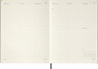 Kalendarz Inteligentny PRO 2027 12M Moleskine Smart do Pióra Smart Pen rozmiar XL (bardzo duży 19x25 cm) Wertykalny Tygodniowy Czarny Twarda oprawa (Moleskine Smart Planner 2027 Vertical Weekly 12-Month Large Black Hard Cover) - 8056999279332