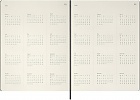 Kalendarz Inteligentny PRO 2027 12M Moleskine Smart do Pióra Smart Pen rozmiar XL (bardzo duży 19x25 cm) Wertykalny Tygodniowy Czarny Twarda oprawa (Moleskine Smart Planner 2027 Vertical Weekly 12-Month Large Black Hard Cover) - 8056999279332
