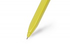 Pióro Kulkowe Żelowe Moleskine 0.7 milimetra Żółte ze Skuwką (Moleskine Classic Cap Roller Pen Plus 0.7 Hay Yellow) - 8052204401338