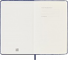 Notatnik Aksamitny Moleskine L duży (13x21cm) w Linie Fioletowa Aksamitna Twarda oprawa w eleganckim Pudełu (Moleskine Limited Edition Velvet BOX Ruled Notebook Large Hard Iris Purple Cover) - 8056598851281