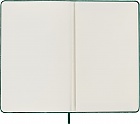 Notatnik Aksamitny Moleskine L duży (13x21cm) w Linie Zielona Aksamitna Twarda oprawa w eleganckim Pudełu (Moleskine Limited Edition Velvet BOX Ruled Notebook Large Hard Bottle Green Cover) - 8056598851274