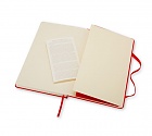 Notatnik Moleskine L duży (13x21cm) w Kratkę Czerwony Twarda oprawa (Moleskine Sqaured Notebook Large Hard Scarlet Red) - 9788862930338