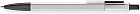 Długopis Moleskine Classic PRO 1.0 milimetr Kulkowy Srebrny (Moleskine PRO Retractable Ballpoint Pen 1.0 mm Silver Grey) - 8053853601391