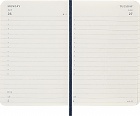 Kalendarz Moleskine 2023 12M rozmiar P (kieszonkowy 9x14 cm) Dzienny Niebieski/Szafirowy Miękka oprawa (Moleskine Daily Notebook Diary/Planner 2023 Pocket Sapphire Blue Soft Cover) - 8056420859614