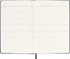 Kalendarz Moleskine 2023 12M rozmiar L (duży 13x21 cm) Dzienny Niebieski/Szafirowy Twarda oprawa (Moleskine Daily Notebook Diary/Planner 2023 Large Sapphire Blue Hard Cover) - 8056420859607