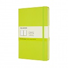 Notatnik Moleskine L duży (13x21cm) Czysty Limonka Twarda oprawa (Moleskine Plain Notebook Large Hard Lemon Green) - 8056420850888