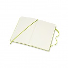 Notatnik Moleskine L duży (13x21cm) Czysty Limonka Twarda oprawa (Moleskine Plain Notebook Large Hard Lemon Green) - 8056420850888