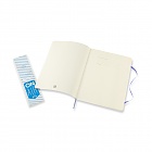 Notatnik Moleskine XL ekstra duży (19x25 cm) w Linie Niebieska Hortensja Miękka oprawa (Moleskine Ruled Notebook Extra Large Soft Hydrangea Blue) - 8056420850956