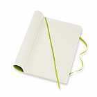 Notatnik Moleskine L duży (13x21cm) w Linie Limonka Miękka oprawa (Moleskine Ruled Notebook Large Soft Lemon Green) - 8056420850994