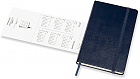 Kalendarz Moleskine 2022 12M rozmiar P (kieszonkowy 9x14 cm) Tygodniowy Niebieski/Szafirowy Twarda oprawa (Moleskine Weekly Notebook Diary/Planner 2022 Pocket Sapphire Blue Hard Cover) - 8056420855791