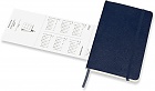 Kalendarz Moleskine 2022 12M rozmiar P (kieszonkowy 9x14 cm) Tygodniowy Niebieski/Szafirowy Miękka oprawa (Moleskine Weekly Notebook Diary/Planner 2022 Pocket Sapphire Blue Soft Cover) - 8056420855883