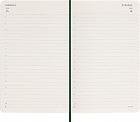 Kalendarz Moleskine 2024 12M rozmiar L (duży 13x21 cm) Dzienny Zielony Mirt Miękka oprawa (Moleskine Daily Notebook Diary/Planner 2024 Large Myrtle Green Soft Cover) - 8056598857337