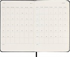 Kalendarz Moleskine 2024 12M rozmiar P (kieszonkowy 9x14 cm) Tygodniowy Czarny Twarda oprawa (Moleskine Weekly Notebook Diary/Planner 2024 Pocket Black Hard Cover) - 8056598856699
