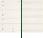 Kalendarz Moleskine 2024 12M rozmiar P (kieszonkowy 9x14 cm) Tygodniowy Zielony Mirt Miękka oprawa (Moleskine Weekly Notebook Diary/Planner 2024 Pocket Myrtle Green Soft Cover) - 8056598857092
