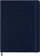 Kalendarz Moleskine 2025 12M rozmiar XL (bardzo duży 19x25 cm) Tygodniowy Niebieski Szafirowy Twarda oprawa (Moleskine Weekly Notebook Diary/Planner 2025 Extra Large Sapphire Blue Hard Cover) - 8056999270407