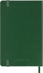 Kalendarz Moleskine 2025 12M rozmiar P (kieszonkowy 9x14 cm) Dzienny Zielony Mirt Twarda oprawa (Moleskine Daily Notebook Diary/Planner 2025 Pocket Myrtle Green Hard Cover) - 8056999270759