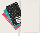 Kalendarz Moleskine 2026 12M rozmiar L (duży 13x21 cm) Dzienny Czerwony/Szkarłatny Miękka oprawa (Moleskine Daily Notebook Diary/Planner 2026 Large Scarled Red Soft Cover) - 8056999274580