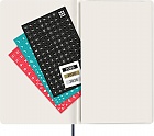 Kalendarz Moleskine 2026 12M rozmiar L (duży 13x21 cm) Dzienny Niebieski/Szafirowy Miękka oprawa (Moleskine Daily Notebook Diary/Planner 2026 Large Sapphire Blue Soft Cover) - 8056999274566
