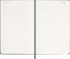 Kalendarz Moleskine 2026 12M rozmiar L (duży 13x21 cm) Dzienny Zielony Mirt Twarda oprawa (Moleskine Daily Notebook Diary/Planner 2026 Large Myrtle Green Hard Cover) - 8056999275570