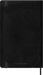 Kalendarz Moleskine 2026 12M rozmiar L (duży 13x21 cm) Horyzontalny Tygodniowy Czarny Miękka oprawa (Moleskine Weekly Horizontal Notebook Diary/Planner 2026 Large Black Soft Cover) - 8056999275297