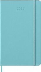 Kalendarz Moleskine 2026 12M rozmiar L (duży 13x21 cm) Tygodniowy Akwamaryna Twarda oprawa (Moleskine Weekly Notebook Diary/Planner 2026 Large Aquamarine Hard Cover) - 8056999276409