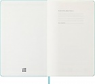 Kalendarz Moleskine 2026 12M rozmiar L (duży 13x21 cm) Tygodniowy Akwamaryna Twarda oprawa (Moleskine Weekly Notebook Diary/Planner 2026 Large Aquamarine Hard Cover) - 8056999276409