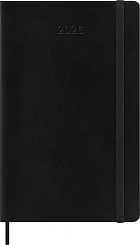 Kalendarz Moleskine 2026 12M rozmiar L (duży 13x21 cm) Tygodniowy Czarny Miękka oprawa (Moleskine Weekly Notebook Diary/Planner 2026 Large Black Soft Cover) - 8056999274726