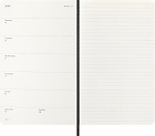 Kalendarz Moleskine 2026 12M rozmiar L (duży 13x21 cm) Tygodniowy Czarny Miękka oprawa (Moleskine Weekly Notebook Diary/Planner 2026 Large Black Soft Cover) - 8056999274726