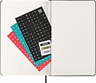 Kalendarz Moleskine 2026 12M rozmiar L (duży 13x21 cm) Tygodniowy Czarny Twarda oprawa (Moleskine Weekly Notebook Diary/Planner 2026 Large Black Hard Cover) - 8056999274689