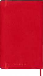 Kalendarz Moleskine 2026 12M rozmiar L (duży 13x21 cm) Tygodniowy Czerwony/ Szkarłatny Miękka oprawa (Moleskine Weekly Notebook Diary/Planner 2026 Large Scarlet Red Soft Cover) - 8056999274733