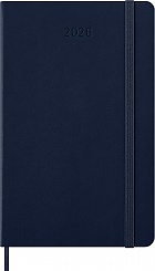 Kalendarz Moleskine 2026 12M rozmiar L (duży 13x21 cm) Tygodniowy Niebieski/ Szafirowy Twarda oprawa (Moleskine Weekly Notebook Diary/Planner 2026 Large Sapphire Blue Hard Cover) - 8056999274672