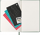 Kalendarz Moleskine 2026 12M rozmiar L (duży 13x21 cm) Tygodniowy Zielony Mirt Twarda oprawa (Moleskine Weekly Notebook Diary/Planner 2026 Large Myrtle Green Hard Cover) - 8056999275525