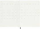 Kalendarz Moleskine 2026 12M rozmiar XL (bardzo duży 19x25 cm) Tygodniowy Niebieski Szafirowy Miękka oprawa (Moleskine Weekly Notebook Diary/Planner 2026 Extra Large Sapphire Blue Soft Cover) - 8056999275242