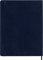 Kalendarz Moleskine 2026 12M rozmiar XL (bardzo duży 19x25 cm) Tygodniowy Niebieski Szafirowy Miękka oprawa (Moleskine Weekly Notebook Diary/Planner 2026 Extra Large Sapphire Blue Soft Cover) - 8056999275242