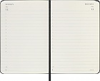 Kalendarz Moleskine 2026 12M rozmiar P (kieszonkowy 9x14 cm) Dzienny Czarny Twarda oprawa (Moleskine Daily Notebook Diary/Planner 2026 Pocket Black Hard Cover) - 8056999274603
