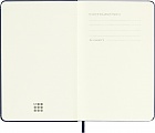 Kalendarz Moleskine 2026 12M rozmiar P (kieszonkowy 9x14 cm) Dzienny Niebieski/Szafirowy Twarda oprawa (Moleskine Daily Notebook Diary/Planner 2026 Pocket Sapphire Blue Hard Cover) - 8056999274597