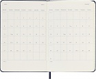 Kalendarz Moleskine 2026 12M rozmiar P (kieszonkowy 9x14 cm) Dzienny Niebieski/Szafirowy Twarda oprawa (Moleskine Daily Notebook Diary/Planner 2026 Pocket Sapphire Blue Hard Cover) - 8056999274597