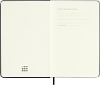 Kalendarz Moleskine 2026 12M rozmiar P (kieszonkowy 9x14 cm) Horyzontalny Tygodniowy Czarny Twarda oprawa (Moleskine Weekly Horizontal Diary/Planner 2026 Pocket Black Hard Cover) - 8056999275303