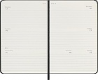 Kalendarz Moleskine 2026 12M rozmiar P (kieszonkowy 9x14 cm) Horyzontalny Tygodniowy Czarny Twarda oprawa (Moleskine Weekly Horizontal Diary/Planner 2026 Pocket Black Hard Cover) - 8056999275303