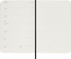 Kalendarz Moleskine 2026 12M rozmiar P (kieszonkowy 9x14 cm) Tygodniowy Czarny Miękka oprawa (Moleskine Weekly Notebook Diary/Planner 2026 Pocket Black Soft Cover) - 8056999275211