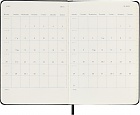 Kalendarz Moleskine 2026 12M rozmiar P (kieszonkowy 9x14 cm) Tygodniowy Czarny Twarda oprawa (Moleskine Weekly Notebook Diary/Planner 2026 Pocket Black Hard Cover) - 8056999274757
