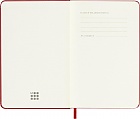 Kalendarz Moleskine 2026 12M rozmiar P (kieszonkowy 9x14 cm) Tygodniowy Czerwony/Szkarłatny Twarda oprawa (Moleskine Weekly Notebook Diary/Planner 2026 Pocket Scarlet Red Hard Cover) - 8056999274764