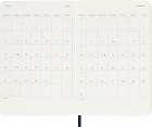 Kalendarz Moleskine 2026 12M rozmiar P (kieszonkowy 9x14 cm) Tygodniowy Niebieski/Szafirowy Miękka oprawa (Moleskine Weekly Notebook Diary/Planner 2026 Pocket Sapphire Blue Soft Cover) - 8056999274771