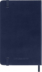 Kalendarz Moleskine 2026 12M rozmiar P (kieszonkowy 9x14 cm) Tygodniowy Niebieski/Szafirowy Twarda oprawa (Moleskine Weekly Notebook Diary/Planner 2026 Pocket Sapphire Blue Hard Cover) - 8056999274740