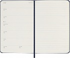 Kalendarz Moleskine 2026 12M rozmiar P (kieszonkowy 9x14 cm) Tygodniowy Niebieski/Szafirowy Twarda oprawa (Moleskine Weekly Notebook Diary/Planner 2026 Pocket Sapphire Blue Hard Cover) - 8056999274740