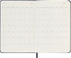 Kalendarz Moleskine 2026 12M rozmiar P (kieszonkowy 9x14 cm) Tygodniowy Niebieski/Szafirowy Twarda oprawa (Moleskine Weekly Notebook Diary/Planner 2026 Pocket Sapphire Blue Hard Cover) - 8056999274740