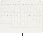 Kalendarz Moleskine 2026 12M rozmiar P (kieszonkowy 9x14 cm) Tygodniowy Zielony Mirt Miękka oprawa (Moleskine Weekly Notebook Diary/Planner 2026 Pocket Myrtle Green Soft Cover) - 8056999275556